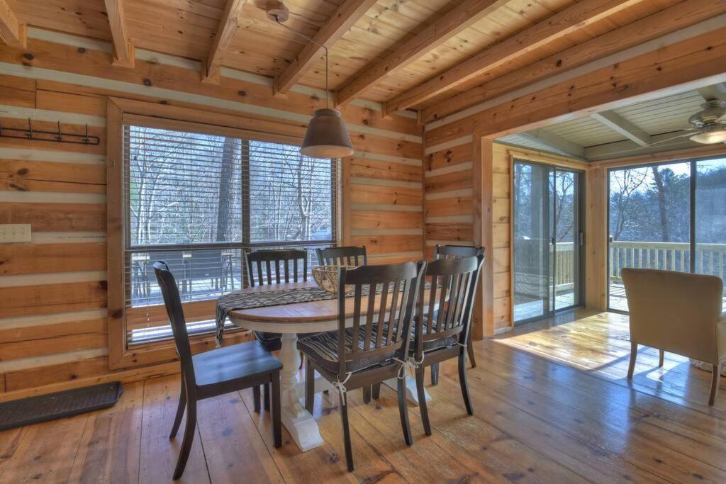 Waywish Waterfront Cabin In Blue Ridge Mountains ภายนอก รูปภาพ