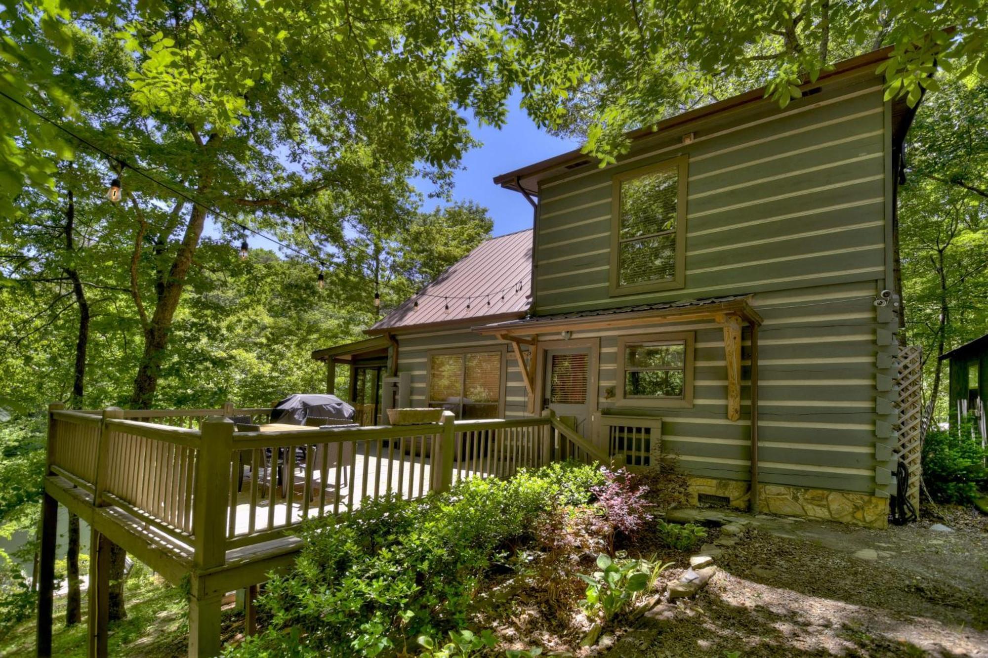 Waywish Waterfront Cabin In Blue Ridge Mountains ภายนอก รูปภาพ