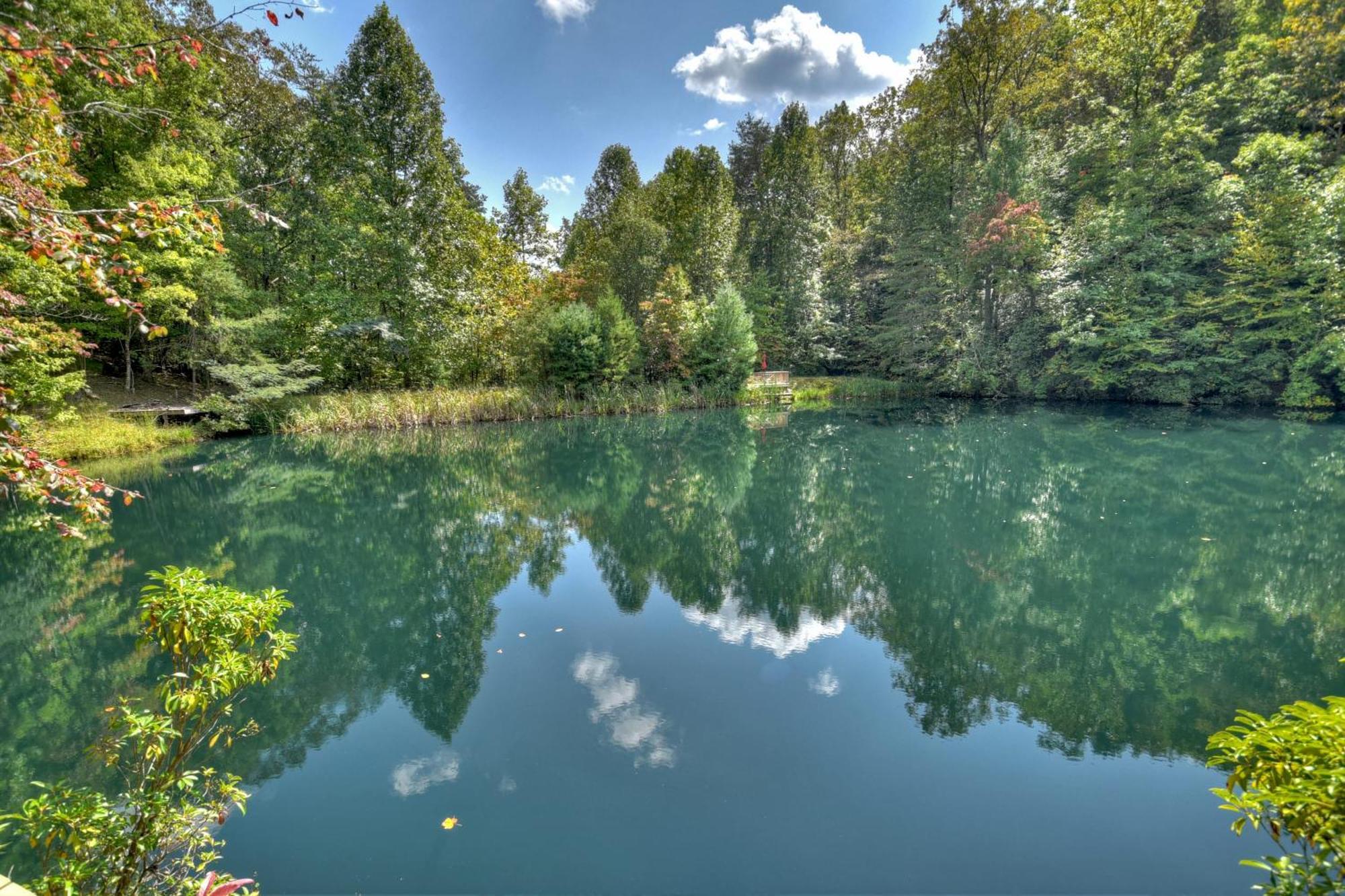 Waywish Waterfront Cabin In Blue Ridge Mountains ภายนอก รูปภาพ