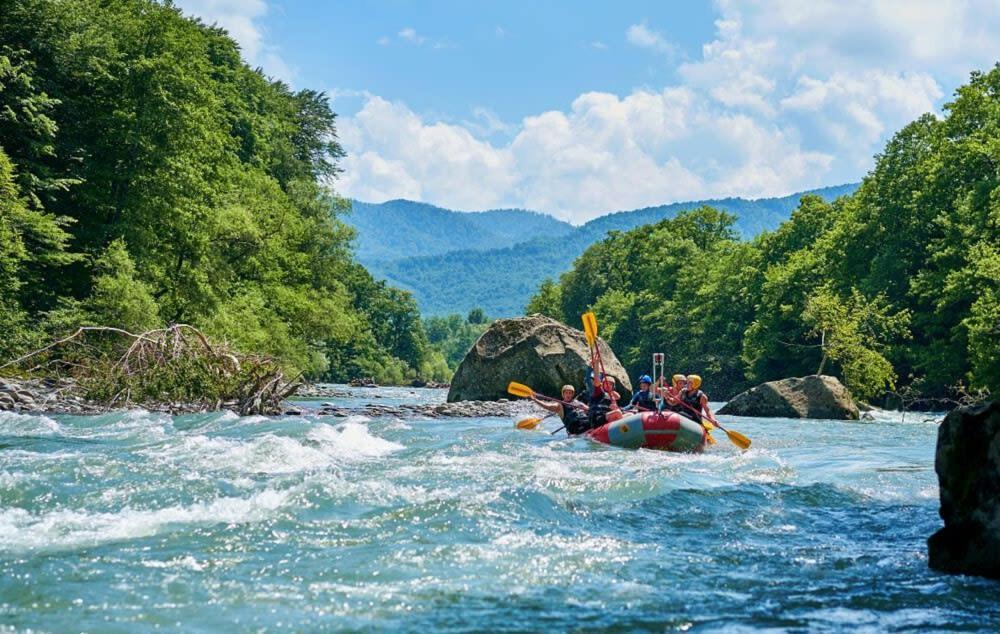 Waywish Waterfront Cabin In Blue Ridge Mountains ภายนอก รูปภาพ