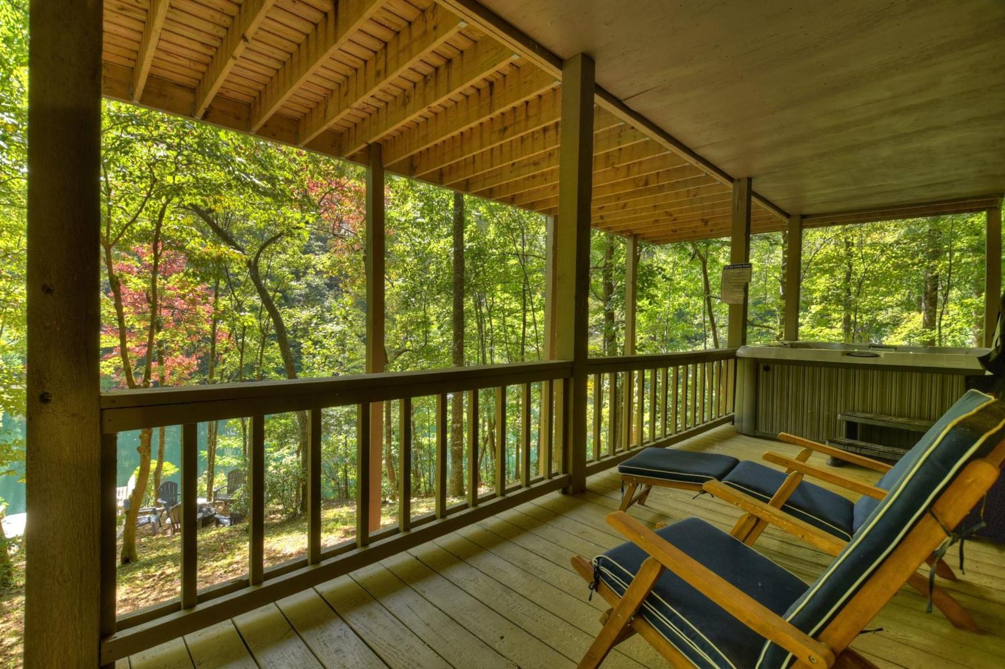 Waywish Waterfront Cabin In Blue Ridge Mountains ภายนอก รูปภาพ